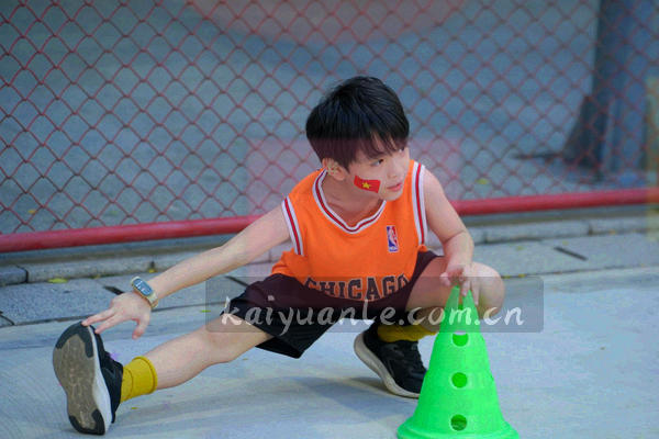 几何天平图标与棋盘格背景